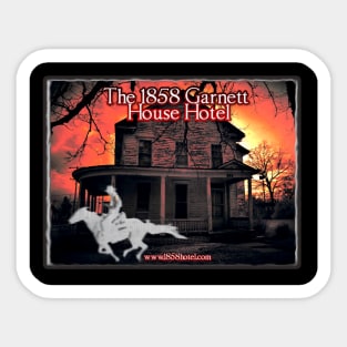 1858 Garnett House  - Ghost Rider Sticker